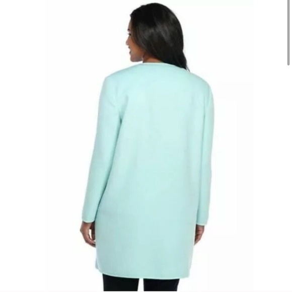 ✨HP✨ NWT The Limited Wool Blend Aruba Blue Coat - Picture 2 of 6